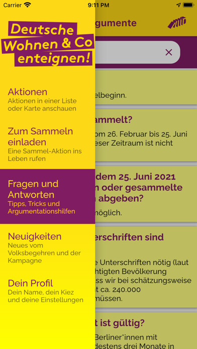Emulate iPhone app Deutsche Wohnen & Co Enteignen using MyAndroid Emulate iPhone app Deutsche Wohnen & Co Enteignen using MyAndroid