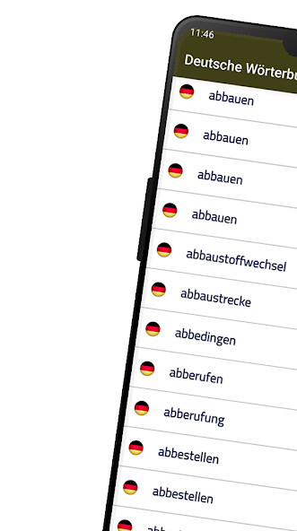 Run android online APK Deutsche Wörterbuch from MyAndroid or emulate Deutsche Wörterbuch using MyAndroid