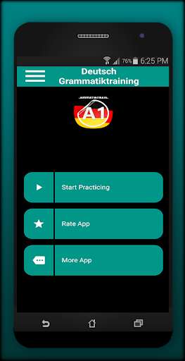 Run android online APK Deutsch Grammatiktraining A1 from MyAndroid or emulate Deutsch Grammatiktraining A1 using MyAndroid