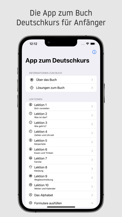 Emulate iPhone app Deutschkurs für Anfänger using MyAndroid Emulate iPhone app Deutschkurs für Anfänger using MyAndroid