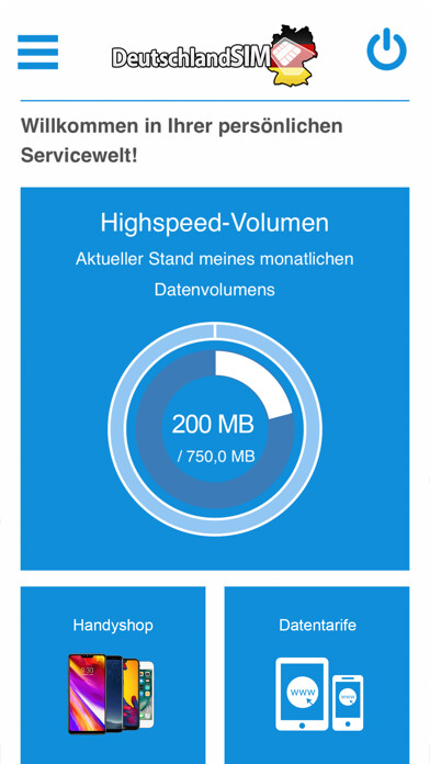 Emulate iPhone app DeutschlandSIM Servicewelt using MyAndroid Emulate iPhone app DeutschlandSIM Servicewelt using MyAndroid