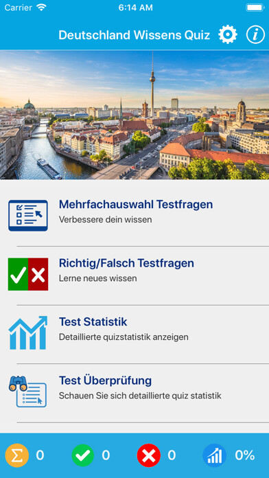 Emulate iPhone app Deutschland Wissens Quiz using MyAndroid Emulate iPhone app Deutschland Wissens Quiz using MyAndroid