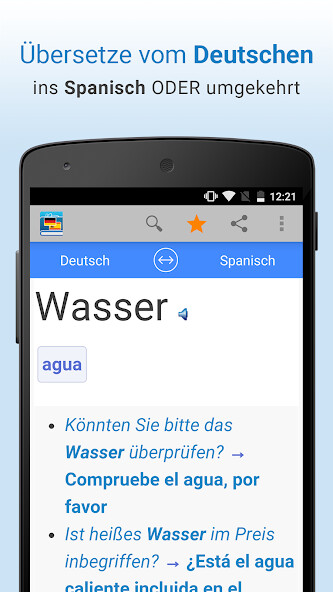 Run android online APK Deutsch-Spanisch bersetzung from MyAndroid or emulate Deutsch-Spanisch bersetzung using MyAndroid