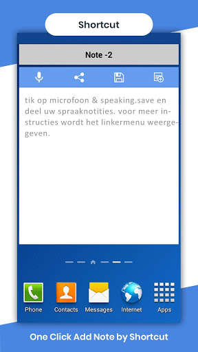 Run android online APK Deutsch Voicepad - Speech to Text from MyAndroid or emulate Deutsch Voicepad - Speech to Text using MyAndroid