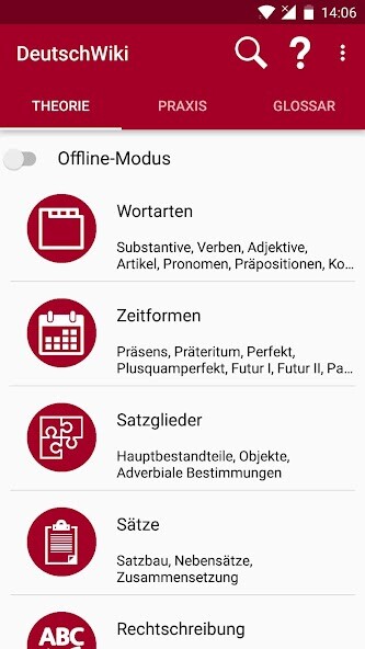 Run android online APK DeutschWiki - Deutsch Hilfe und Grammatik from MyAndroid or emulate DeutschWiki - Deutsch Hilfe und Grammatik using MyAndroid