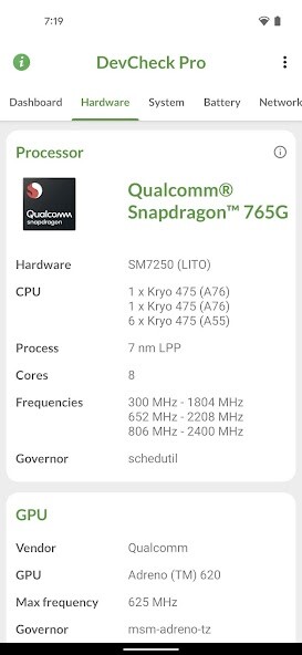 Emulate DevCheck Device  System Info from MyAndroid or run DevCheck Device  System Info using MyAndroid