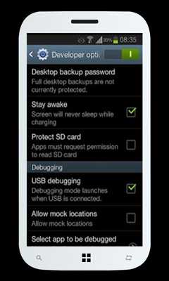 Emulate Android APK Developer Options Tool Emulate Android APK Developer Options Tool