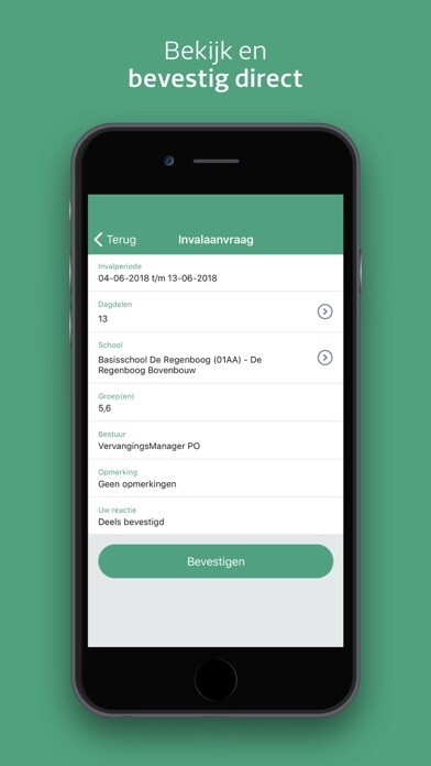 Emulate iPhone app De VervangingsManager using MyAndroid Emulate iPhone app De VervangingsManager using MyAndroid