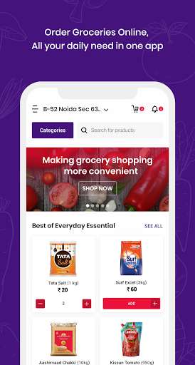 Run android online APK Devfresco - Online Grocery Shopping from MyAndroid or emulate Devfresco - Online Grocery Shopping using MyAndroid