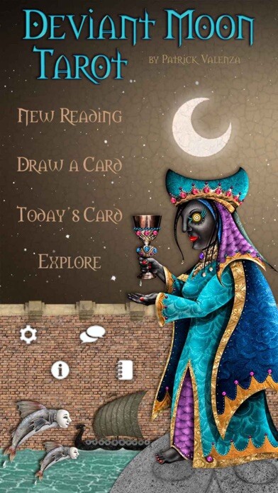Emulate iPhone app Deviant Moon Tarot using MyAndroid Emulate iPhone app Deviant Moon Tarot using MyAndroid
