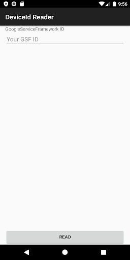 Run android online APK DeviceIdReader from MyAndroid or emulate DeviceIdReader using MyAndroid