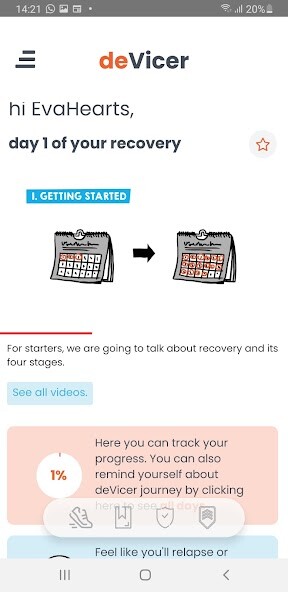 Run android online APK deVicer: Binge Eating Disorder from MyAndroid or emulate deVicer: Binge Eating Disorder using MyAndroid