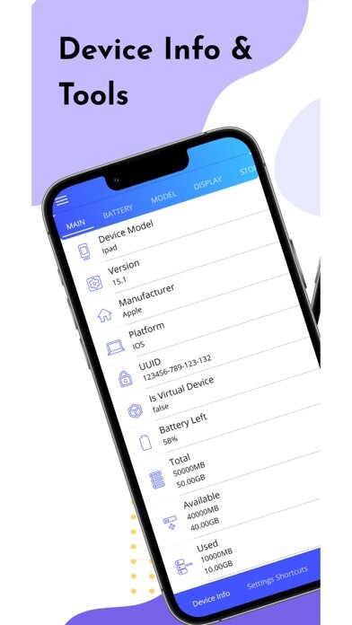 Emulate iPhone app Device Settings Information using MyAndroid Emulate iPhone app Device Settings Information using MyAndroid