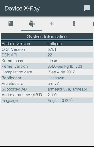 Run android online APK Device X-Ray from MyAndroid or emulate Device X-Ray using MyAndroid