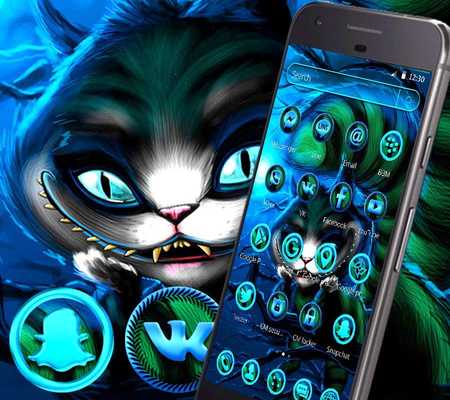 Emulate Android APK Devil Blue Cat Theme Emulate Android APK Devil Blue Cat Theme