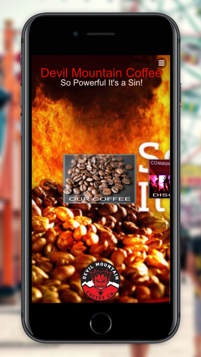 Emulate iPhone app Devil Mountain Coffee using MyAndroid Emulate iPhone app Devil Mountain Coffee using MyAndroid