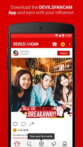 Emulate Android APK DevilsFanCam