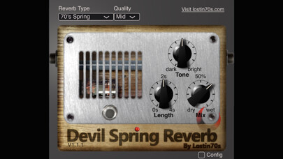 Emulate iPhone app Devil Spring Reverb using MyAndroid