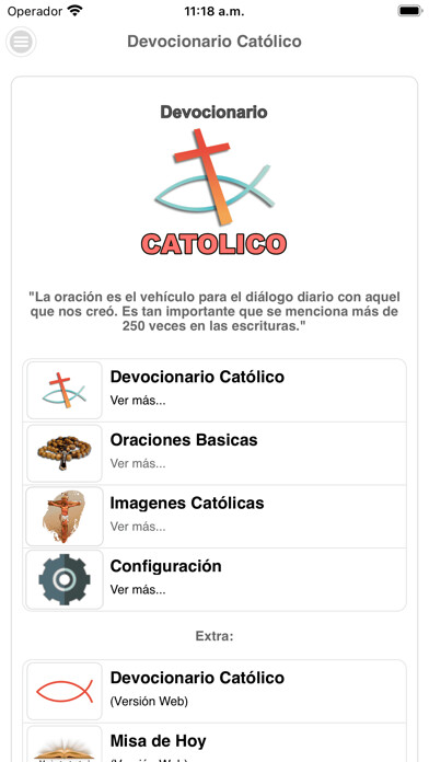 Emulate iPhone app Devocionario Catolico using MyAndroid Emulate iPhone app Devocionario Catolico using MyAndroid