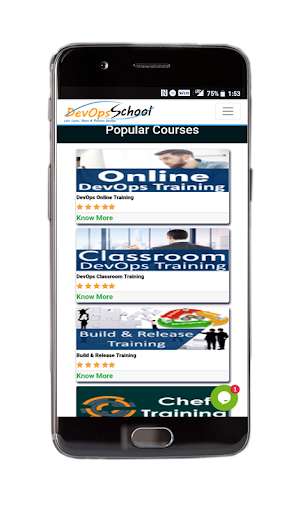 Run android online APK DevOpsSchool from MyAndroid or emulate DevOpsSchool using MyAndroid