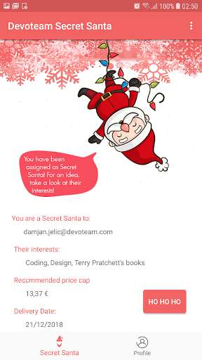 Run android online APK Devoteam Secret Santa from MyAndroid or emulate Devoteam Secret Santa using MyAndroid