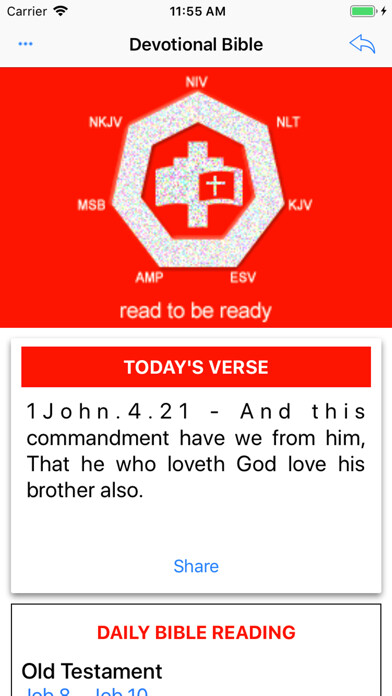 Emulate iPhone app Devotional Bible -MultiVersion using MyAndroid Emulate iPhone app Devotional Bible -MultiVersion using MyAndroid