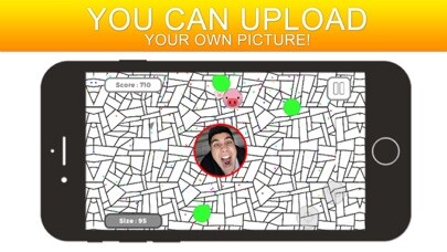 Emulate iPhone app Devour.io - Cell Eater World With aG.aRio Mass using MyAndroid