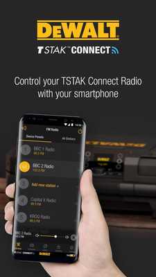 Emulate Android APK DEWALT TSTAK Connect Radio