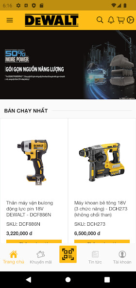 Run android online APK DeWALT Việt Nam from MyAndroid or emulate DeWALT Việt Nam using MyAndroid Run android online APK DeWALT Việt Nam from MyAndroid or emulate DeWALT Việt Nam using MyAndroid