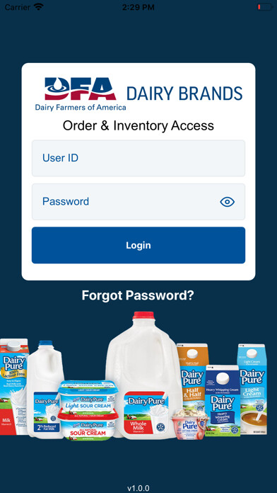 Emulate iPhone app DFA Dairy Brands Ordering using MyAndroid Emulate iPhone app DFA Dairy Brands Ordering using MyAndroid