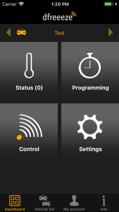 Emulate iPhone app dfreeeze® using MyAndroid Emulate iPhone app dfreeeze® using MyAndroid