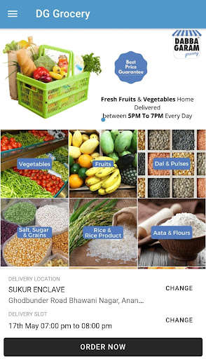 Run android online APK DG Grocery (Dabba Garam) from MyAndroid or emulate DG Grocery (Dabba Garam) using MyAndroid Run android online APK DG Grocery (Dabba Garam) from MyAndroid or emulate DG Grocery (Dabba Garam) using MyAndroid