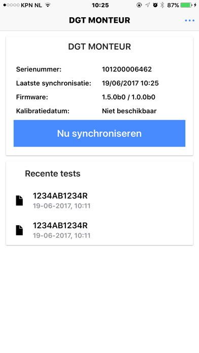 Emulate iPhone app DGT Cloud using MyAndroid