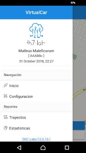 Run android online APK DH7 VirtualCar from MyAndroid or emulate DH7 VirtualCar using MyAndroid