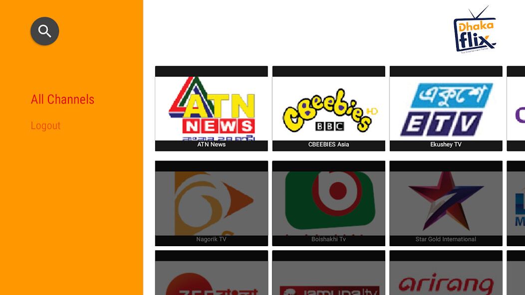 Run android online APK Dhaka flix from MyAndroid or emulate Dhaka flix using MyAndroid