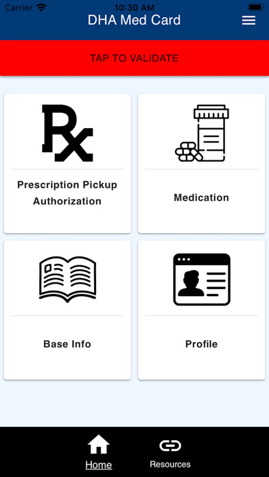 Emulate iPhone app DHA MedCard using MyAndroid