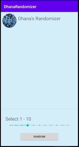 Run android online APK DhanaRandomizer from MyAndroid or emulate DhanaRandomizer using MyAndroid