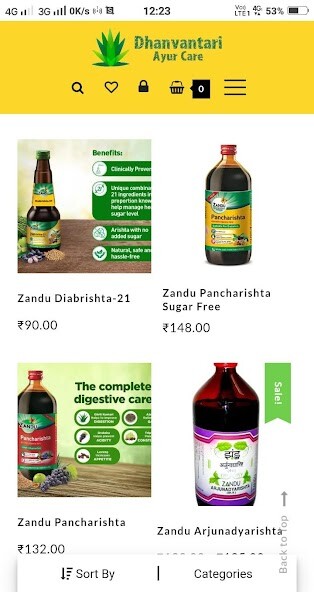 Run android online APK Dhanvantari Ayur Care from MyAndroid or emulate Dhanvantari Ayur Care using MyAndroid