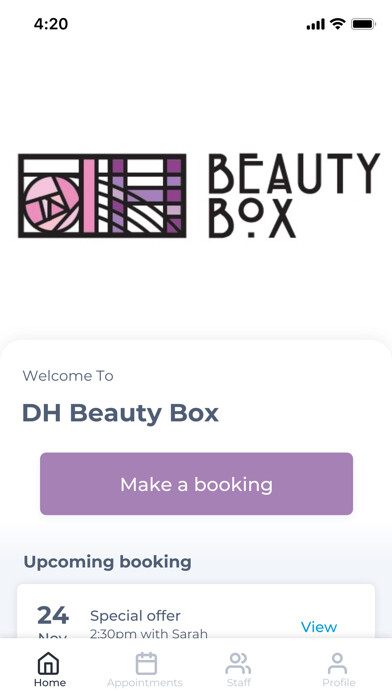 Emulate iPhone app DH Beauty Box using MyAndroid Emulate iPhone app DH Beauty Box using MyAndroid