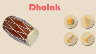 Emulate iPhone app Dholak using MyAndroid