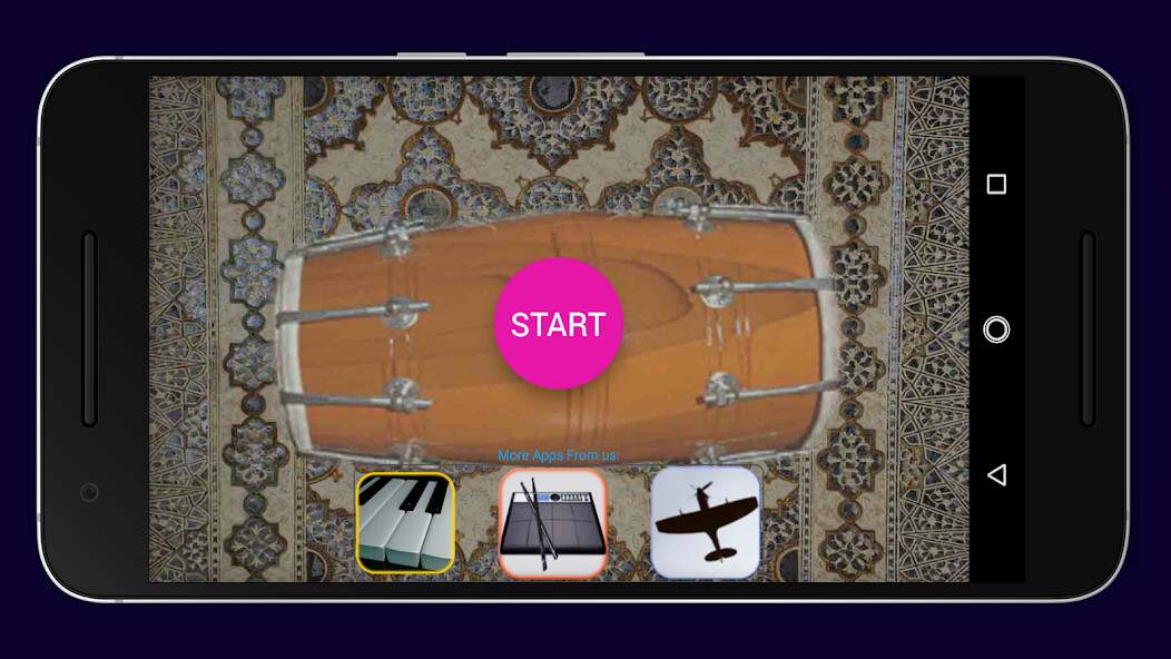 Run android online APK Dhol - The Indian Drum from MyAndroid or emulate Dhol - The Indian Drum using MyAndroid