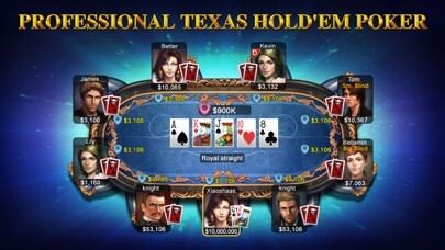 Emulate iPhone app DH Texas Poker using MyAndroid