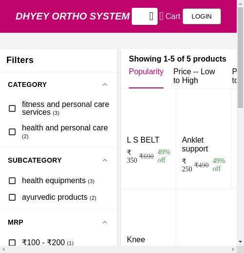 Run android online APK Dhyey Ortho System from MyAndroid or emulate Dhyey Ortho System using MyAndroid