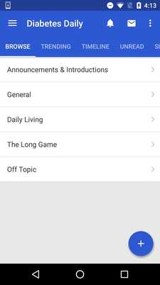 Emulate Android APK Diabetes Daily