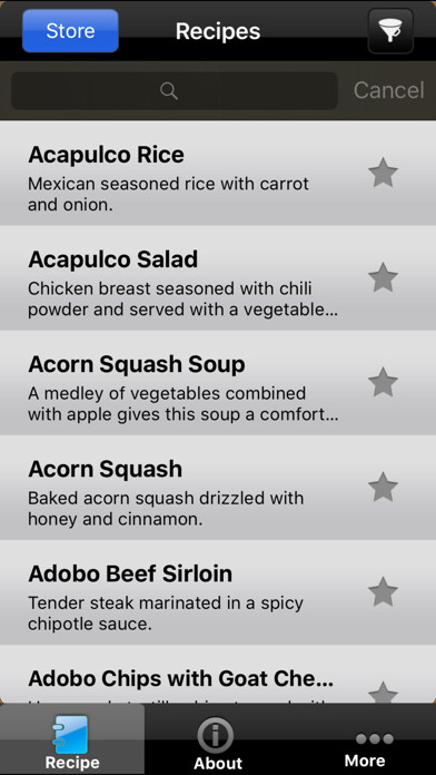Emulate iPhone app Diabetes Diet - Proper Nutrition for the Diabetic using MyAndroid