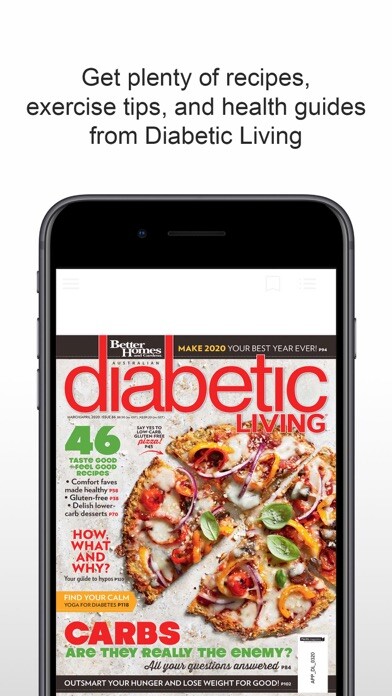 Emulate iPhone app Diabetic Living Magazine using MyAndroid Emulate iPhone app Diabetic Living Magazine using MyAndroid