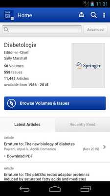 Emulate Android APK Diabetologia