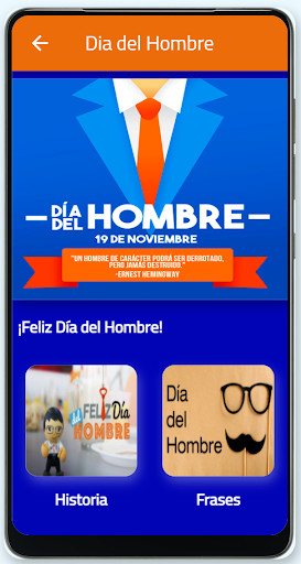 Run android online APK Dia Del Hombre from MyAndroid or emulate Dia Del Hombre using MyAndroid