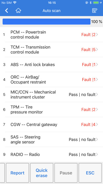 Emulate iPhone app Diag-BMW using MyAndroid