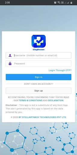 Run android online APK DiagKnows from MyAndroid or emulate DiagKnows using MyAndroid